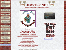 Tablet Screenshot of jimster.net